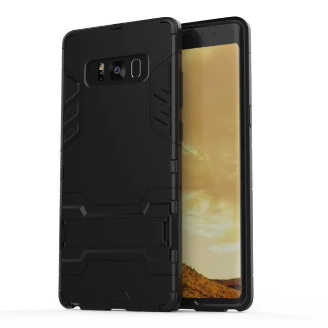 Роскошный Гибридный чехол с подставкой для Samsung Galaxy Note 8 из ТПУ и поликарбоната
