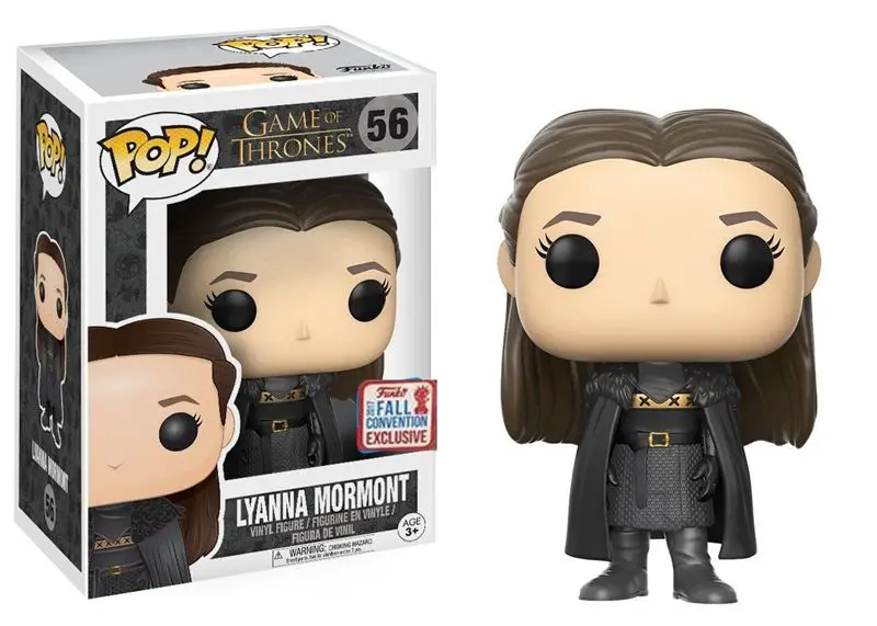 NYCC эксклюзивная Funko популярная официальная игра престолов-Лианна мормонт Виниловая фигурка Коллекционная модель игрушки