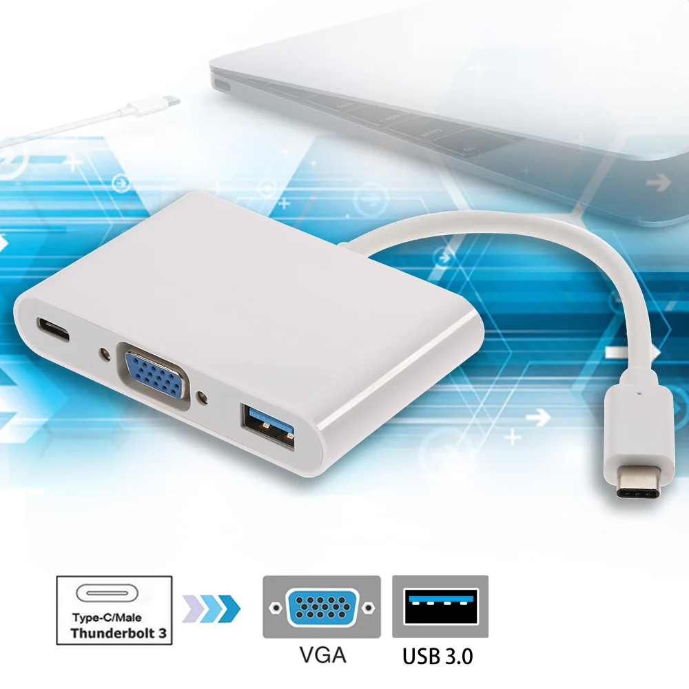 Высокоскоростной адаптер USB 3.0 Type C для ноутбука MacBook|hub adapter|type-c hubusb 3.1 type-c hub |