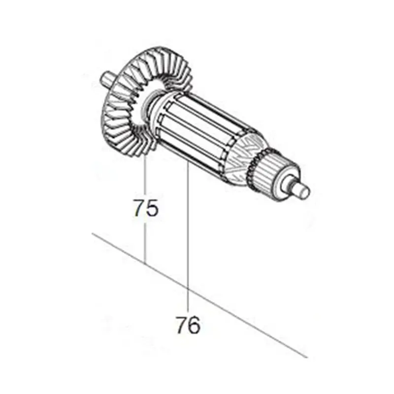 

Armature 513943-2 220-240V Rotor For Makita M8701
