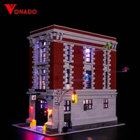 only led light set for 75827 building city street ghostbusters firehouse headquarters 16001 blocks led toys gift