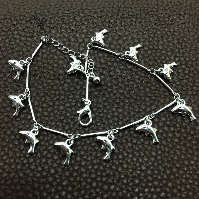 

Wholesale Little Bell Anklet Bracelet Rose Gold Titanium Steel Women Girl Lover Barefoot Fashion Jewelry