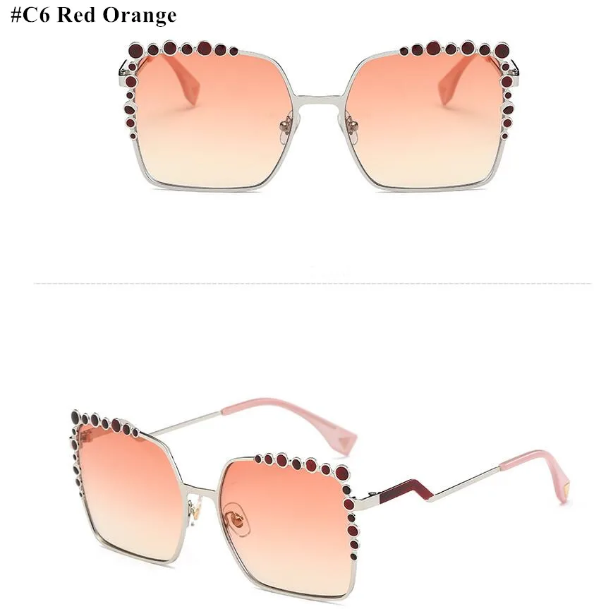 Emosnia Квадратные Солнцезащитные очки Modis Oculos De Sol Feminino с каменной оправой роскошные женские брендовые дизайнерские солнцезащитные очки UV400 Винтажные