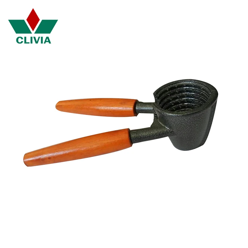 CLIVIA высокое качество орех папка крекер дерево + сплав пекан миндаль открывалка