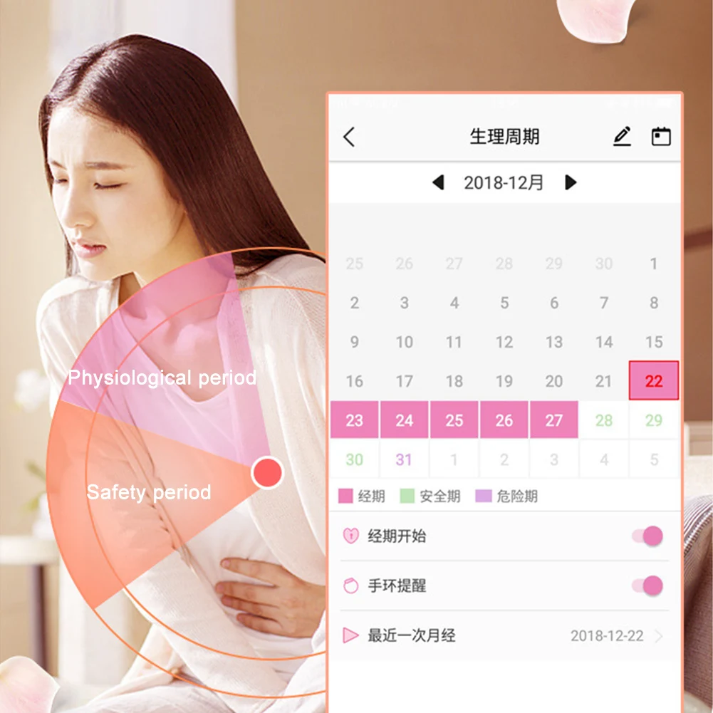 Женский браслет Многофункциональные Смарт-часы трекер подарок