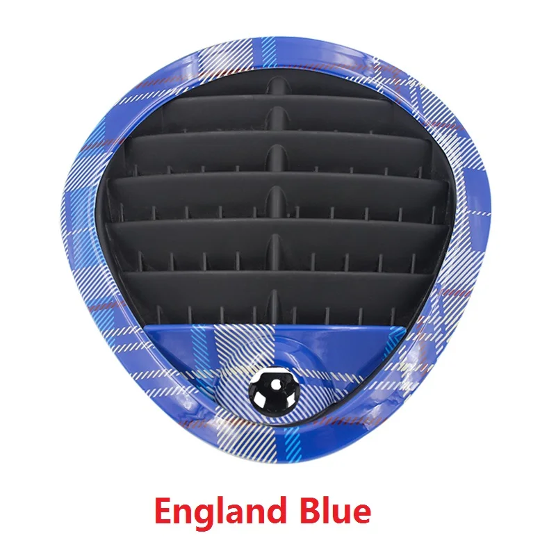 England blue Автомобиль Центральной Консоли Панель украшение для вентиляционного отверстия Накладка Стикеры для mini countryman R60 2010 2011 2012 2013 внедорожник - Название цвета: England blue