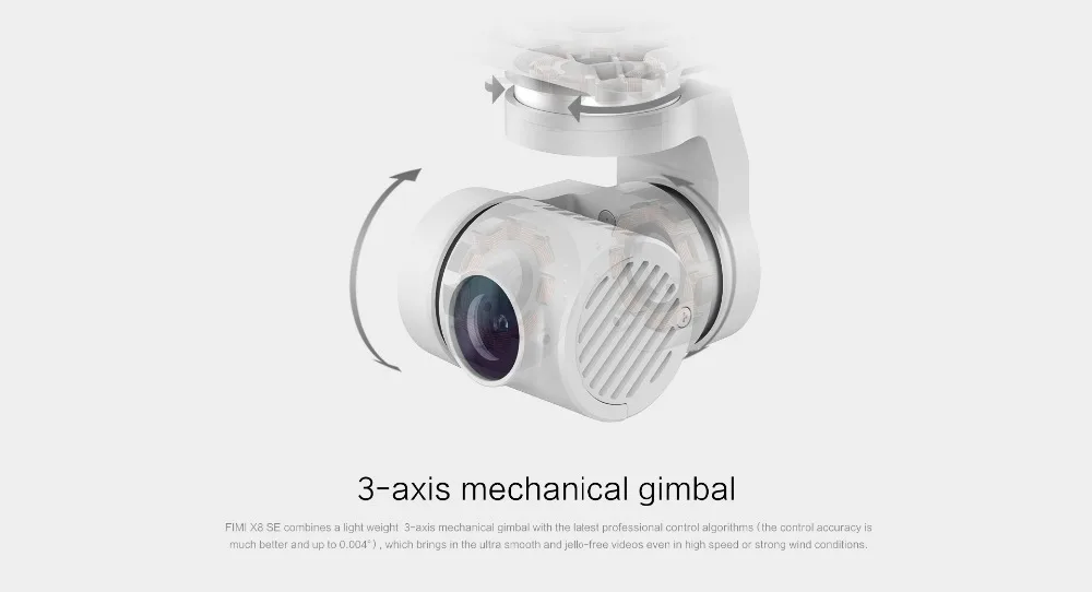 FIMI X8SE Дрон 4 к 5 км камера Дрон аксессуар комплект 3 оси складной полный набор для сборки дрона RTF с пультом дистанционного управления батареей