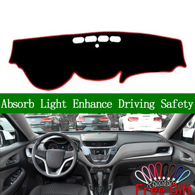 

Чехол для приборной панели для Chevrolet malibu 2018, солнцезащитный козырек, нескользящий коврик для приборной панели, коврик, автомобильные наклей...