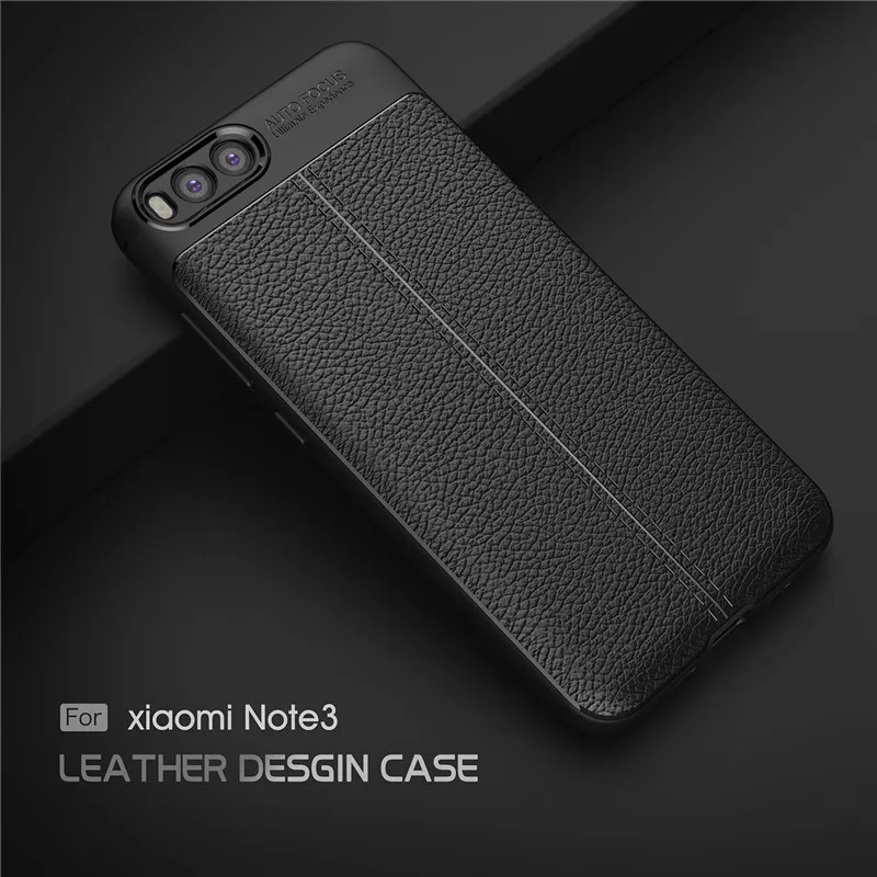 Для Xiaomi Mi Note 3 чехол Роскошный противоударный мягкий кожаный из ТПУ для телефона с изображением забавных мультфильмов чехол s для Xiaomi Mi Note 3 Note3 5,5 дюймов Coque Fundas