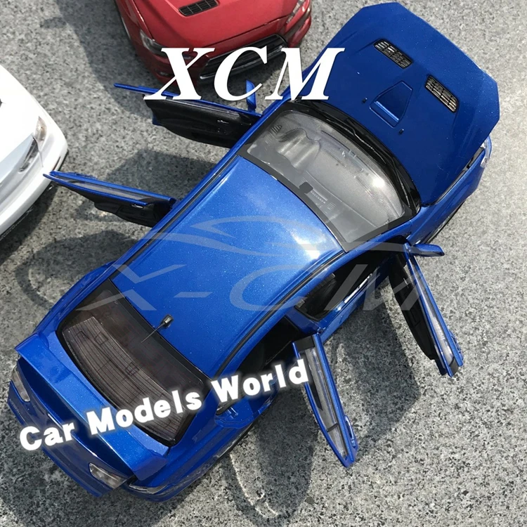 Литая модель автомобиля для Lancer Evolution X EVO X LHD 1:18(синий)+ маленький подарок