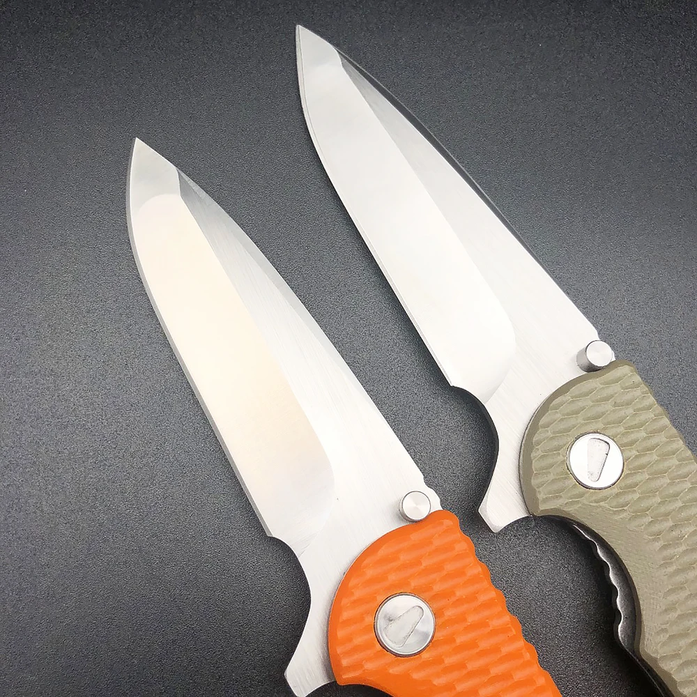 Складной нож ZZSQ с шариковым подшипником и ручкой G10 CTS/HP карманный кухонный для