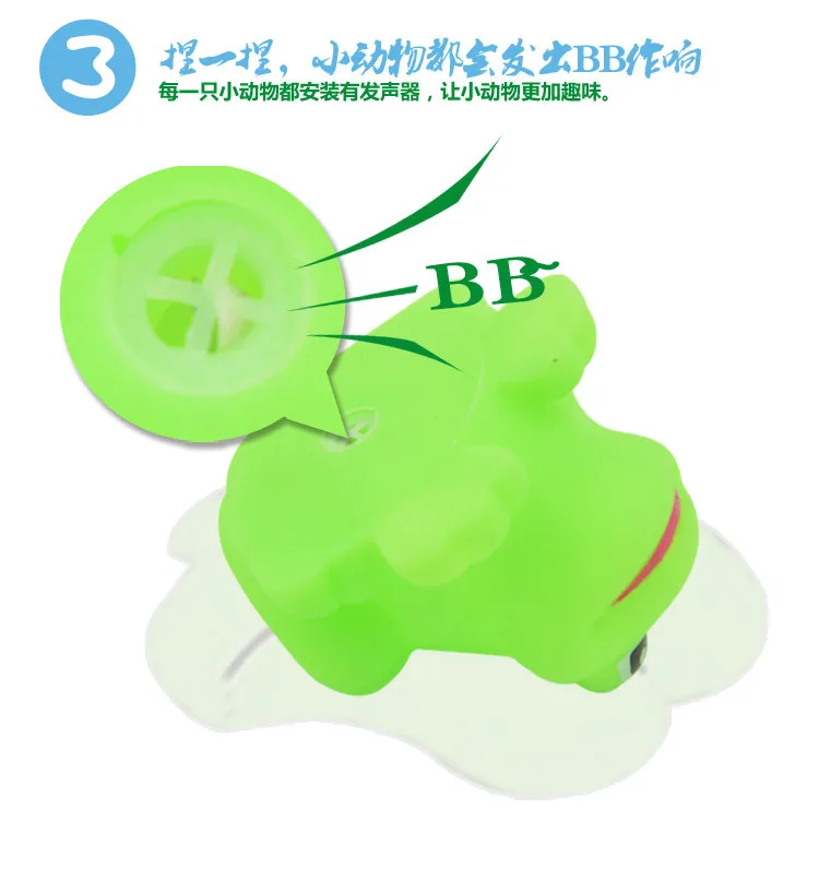 10 шт./компл. детская игрушка для ванны Классическая резиновая утка животное