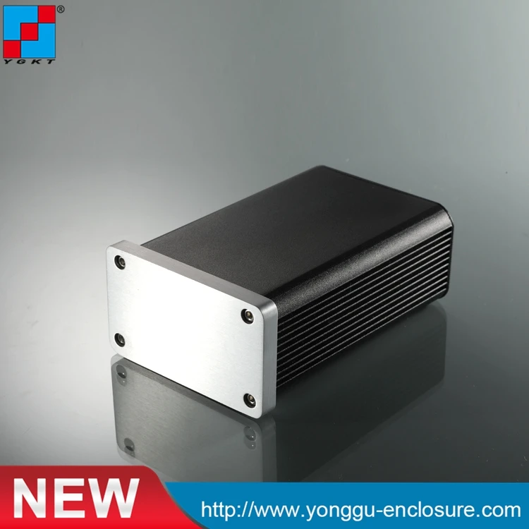 Алюминиевая Экструзионная коробка черного цвета 80*45*115 мм (wxhxl)|extrusion coater|extrusion