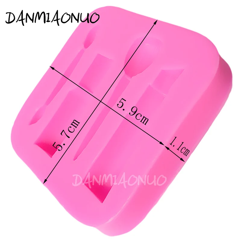 Косметическая силиконовая форма DANMIAONUO для мыла шоколада Аксессуары выпечки