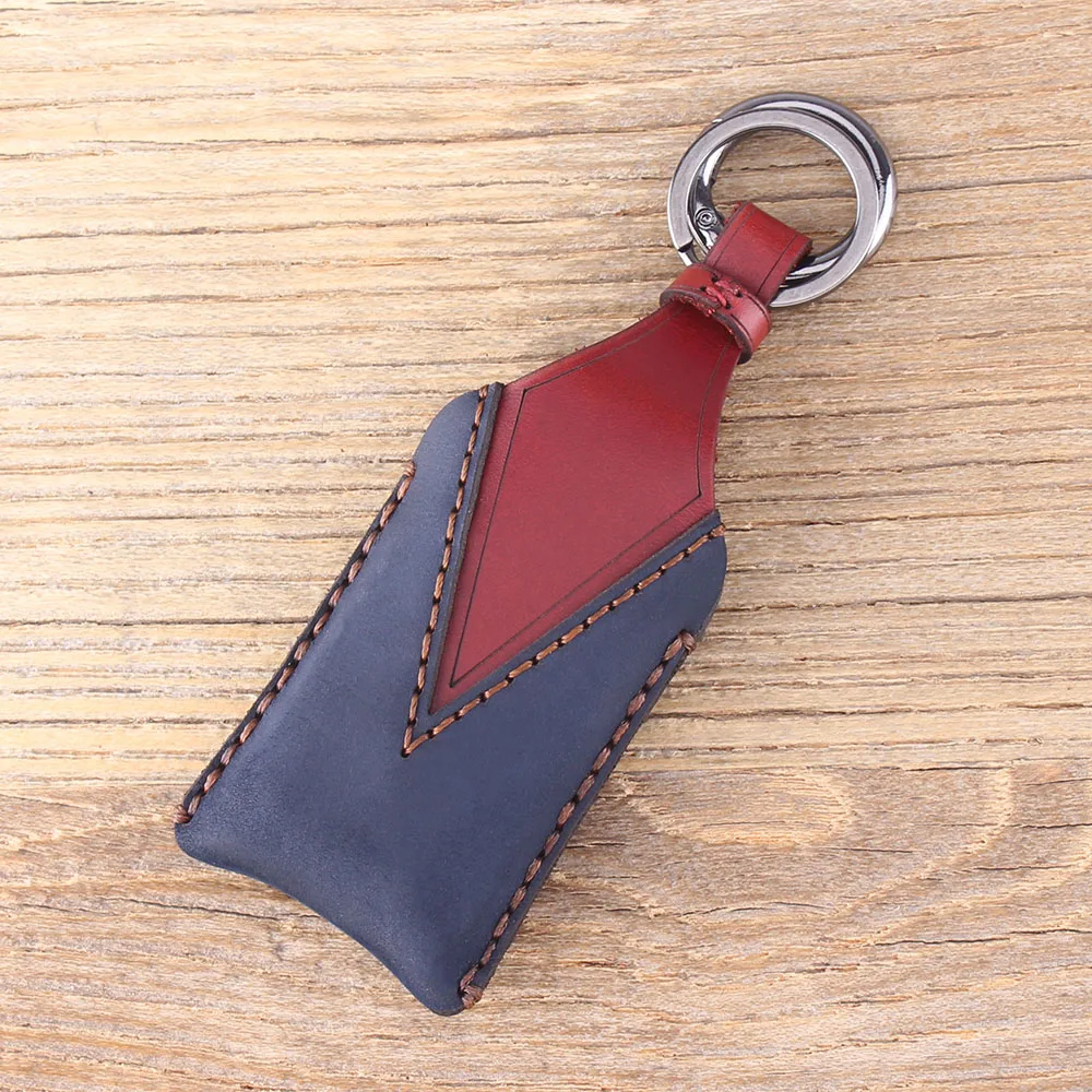 Кожаный чехол для ключей KEYYOU защитный с 4 кнопками дистанционного ключа Mitsubishi Lancer