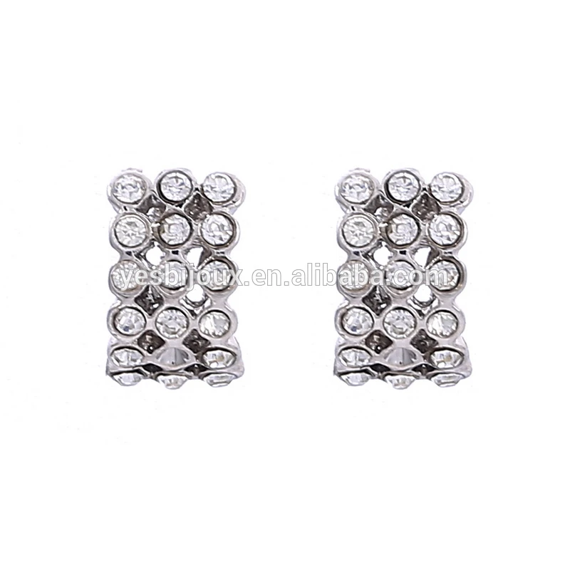 Милые хрустальные серьги гвоздики модные дешевые ювелирные изделия сделано в yiwu