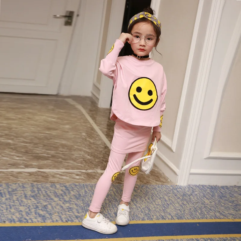 Комплект детской одежды коллекция 2017 года весенне-Осенние костюмы из 2 предметов