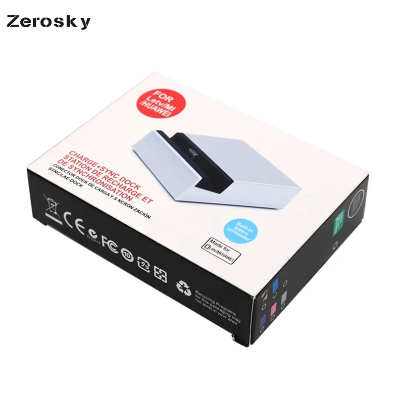 Док станция Zerosky для Meizu Pro 56 Xiaomi Samsung Huawei USB 3 1 Type C|base dock|dock stationcharging base |