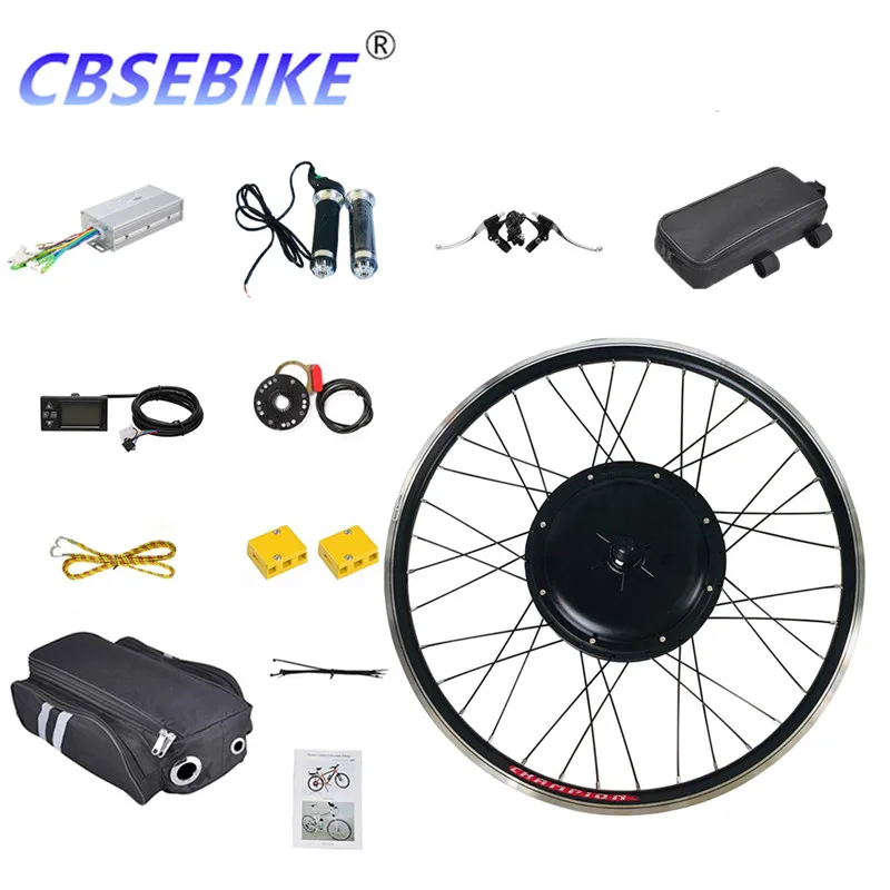 

CBSEBIKE Ebike 24-дюймовый комплект передних колес, высокая скорость преобразования 36 в 250 Вт 36 В 500 Вт 48 в 500 Вт 48 в 1000 Вт QC05-24
