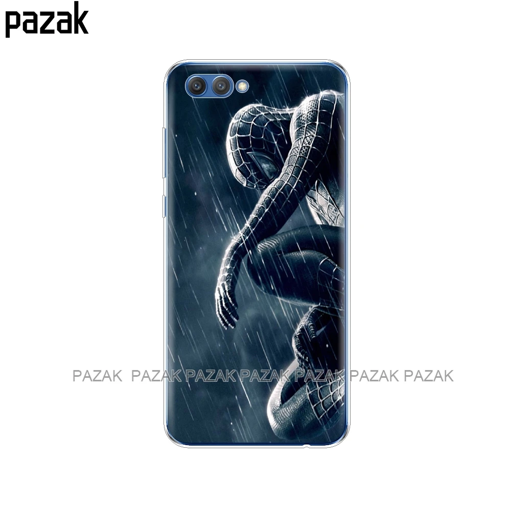 61385 Силиконовый чехол для huawei honor V10 VIEW 10, мягкая задняя крышка из ТПУ для huawei honor 10, защитный прозрачный чехол с принтом - Цвет: 61385