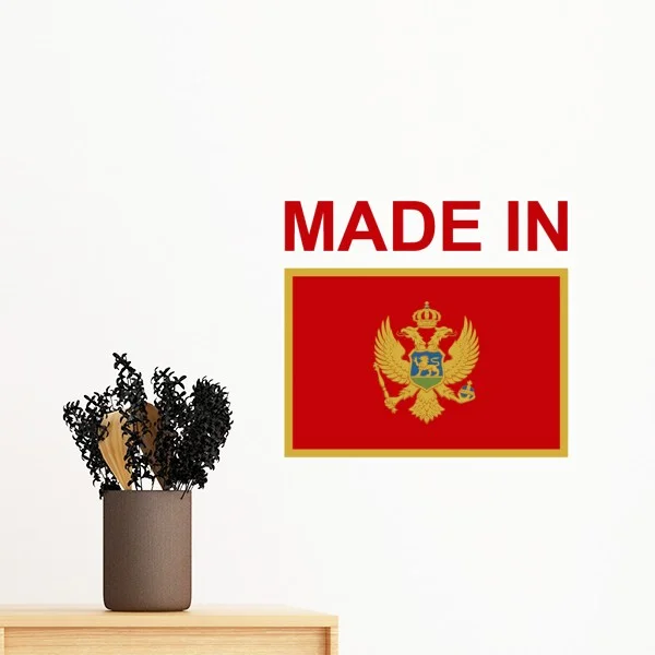 Сделано в монгольской стране Мексика Флаг Таиланда стикер на стены любовь