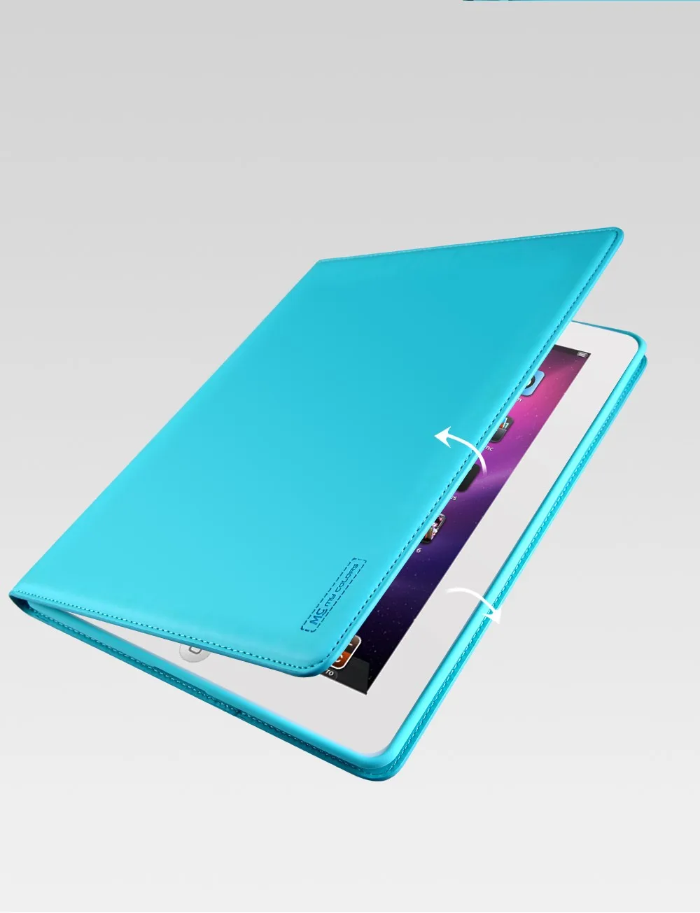 Модные ультратонкий Гладкий флип кожаный чехол для iPad 2 3 4 смарт проснуться Tablet