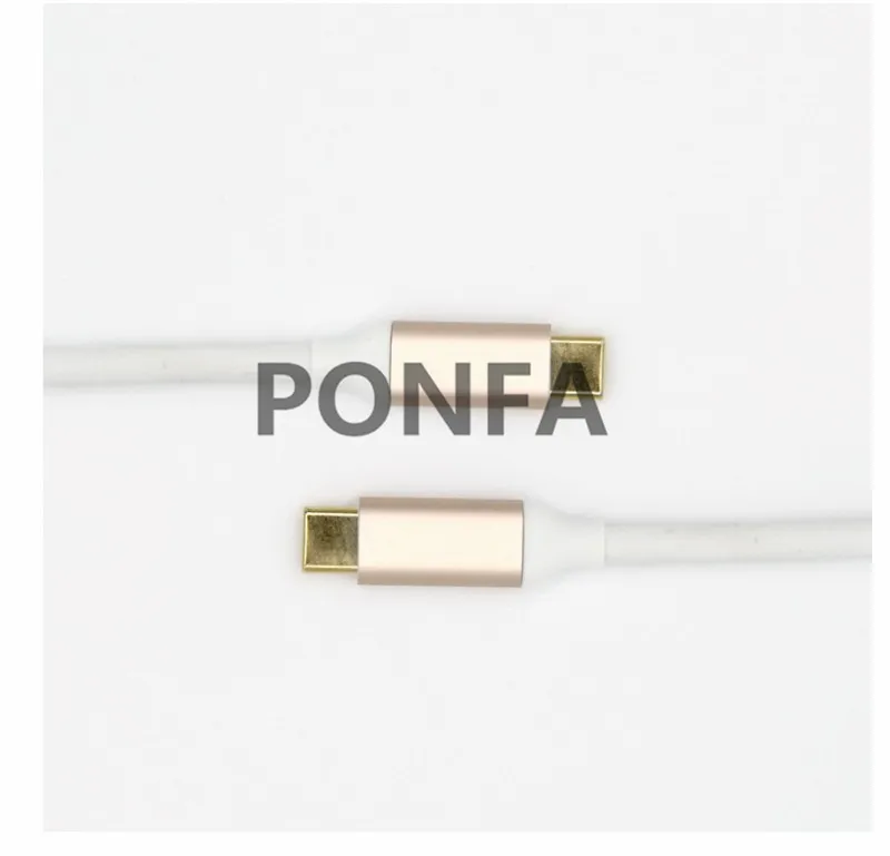 Тип usb C кабель USB 3,1 Gen2 USB-C кабель со штыревыми соединителями на обоих концах для подключения для передачи данных синхронизации и зарядки провод разъем для шнура для USB-C устройств металлическая оболочка кабеля