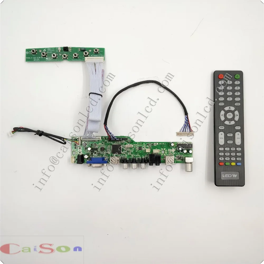 HDMI/AV/VGA/AUDIO/USB ЖК дисплей ТВ основной платы водитель HM150X01 101|Экраны| |