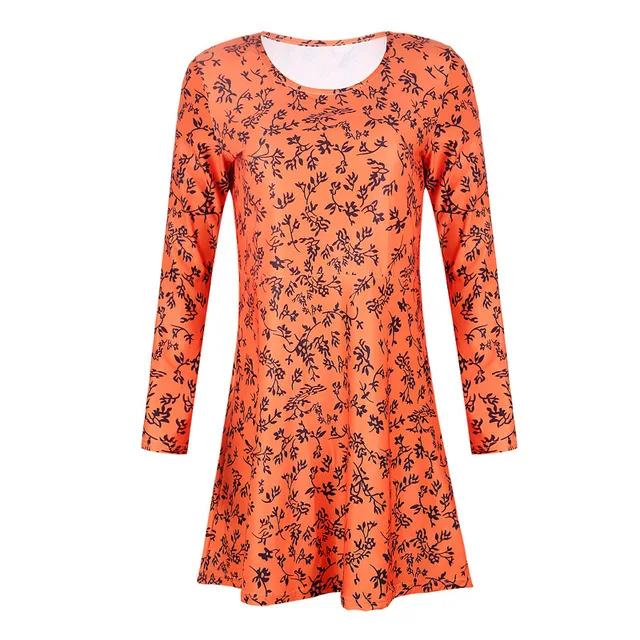 2019 Women Summer Dress Boho Style Floral Print Chiffon Beach Tunic Sundress Loose Mini Party Vestidos mujer | Женская одежда