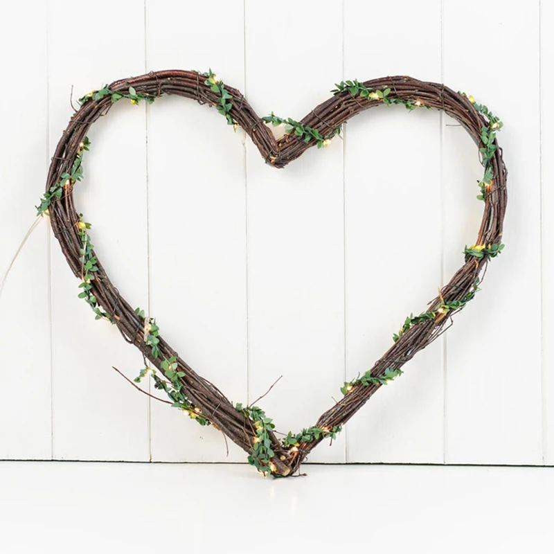 Mycyk ротанговая лампа в форме медной проволоки светящаяся гирлянда на батарейках