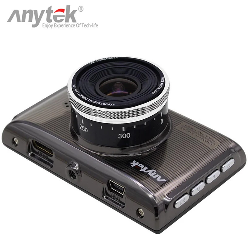Автомобильный видеорегистратор Anytek X6 с 3 дюймовым дисплеем 1080P G sensor AR0330