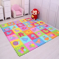 9pcsset eva foam baby play mat stitching crawling rug kid kruipen mat assembled animal carpet puzzle pad for children games