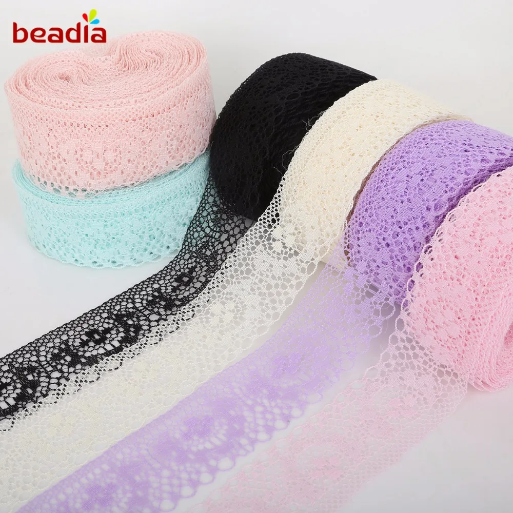 10 ярдов/партия кружевная лента ширина 4 см|lace ribbon|lace trim fabrictrim fabric |