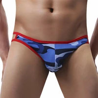 men briefs low waist underpants casual camouflage underwear for male plus size men briefs underwear