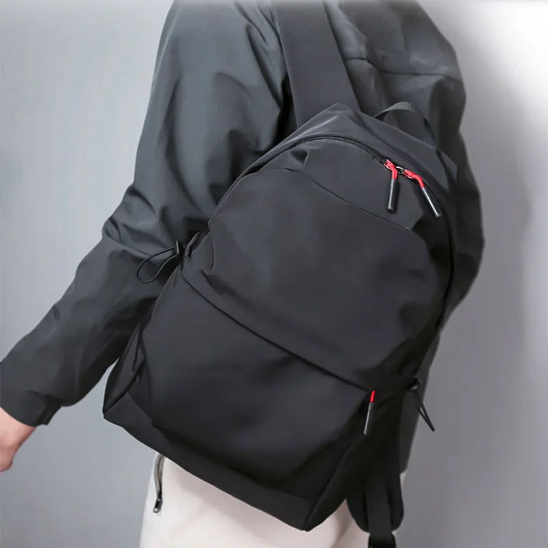 weed Fashion Men Backpack Laptop Back Pack Travel Large Capacity Stundet Backpacks Pleated Casual Style Bag Water Repellent |