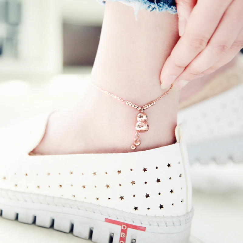 Модная женская цепочка YUN RUO 2018 в виде Розы элегантная тыква дизайнерские