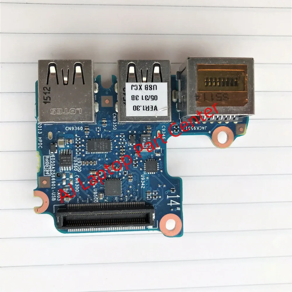 Оригинальная плата интерфейса USB для HP PROBOOK 640 G1 645 640G1 645G1 и сети 6050A2566901|board board|board