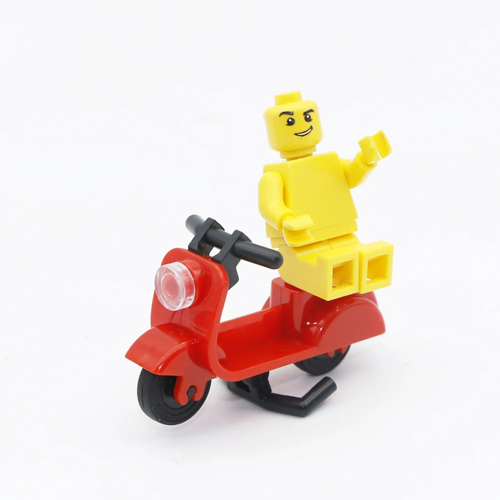 2 шт. Детский конструктор мотоцикл велосипед скутер|Блочные конструкторы| |