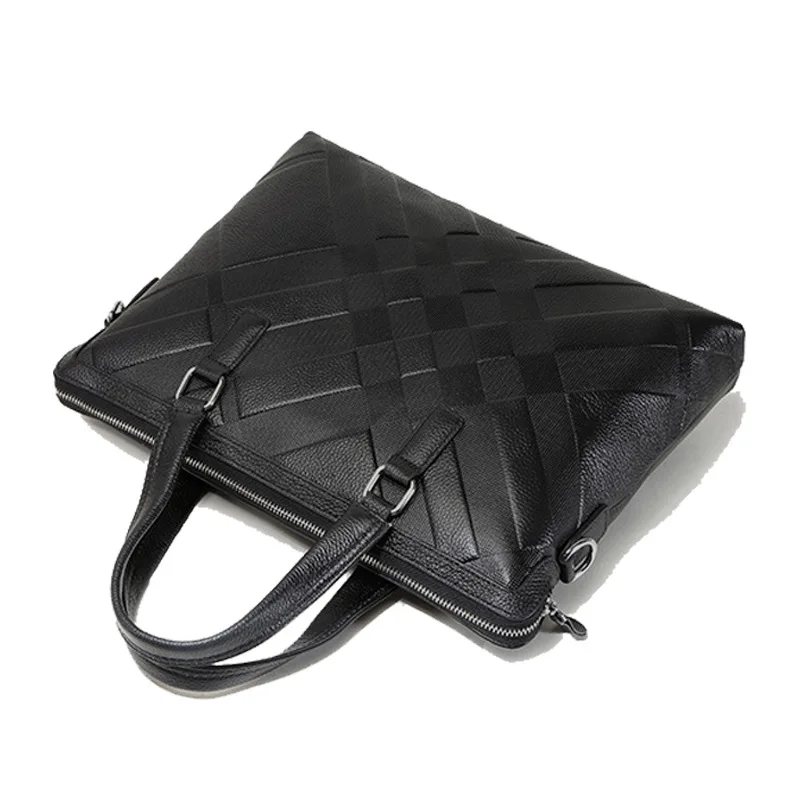 Кожаная сумка для ноутбука из натуральной коровьей кожи высококачественный