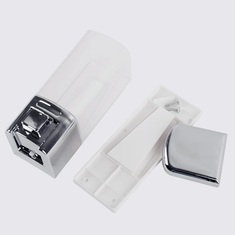 380ml Luxury Wall Mounted Hand Liquid Soap Dispensers with Liquid Window Shower Washroom Shampoo Dispenser for Kitchen Bathroom