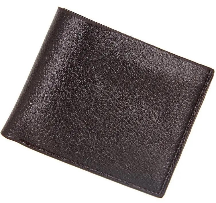 deep brown Мода Для мужчин кошельки Для мужчин s бумажник монет сумка небольшие деньги кошельки дизайн доллар тонкий кошелек-зажим для денег кошелек - Цвет: deep brown
