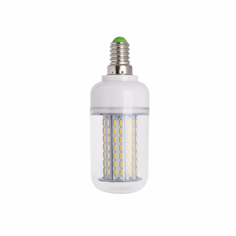 Высокий люмен затемнения светодиодный кукурузная лампа 4014 SMD E14 220V долгий срок