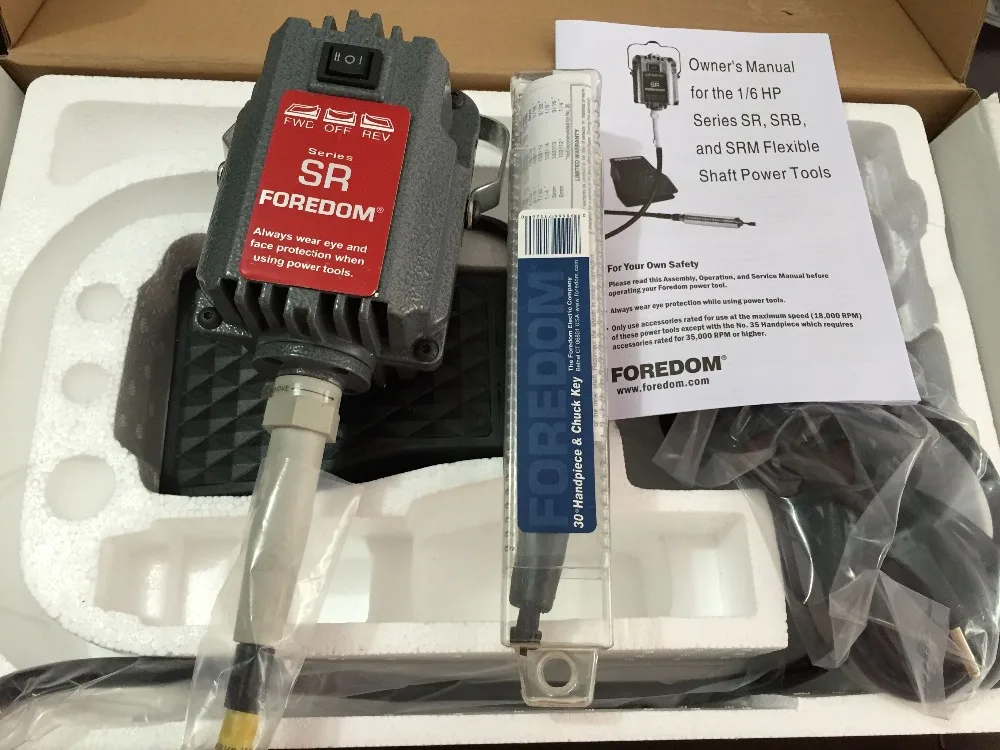 ЮВЕЛИРНЫЕ ИНСТРУМЕНТЫ Новинка! 110V FOREDOM JEWELERS FLEX SHAFT SR 1/6HP для ювелирных изделий|flex