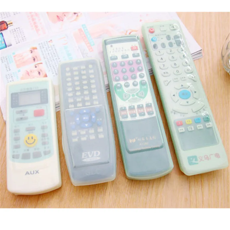 1pcs Silicone Video TV Air Condition Remote Controler Protective Cases Cover Waterproof Dust Protector Pouch Storage Bags | Дом и сад