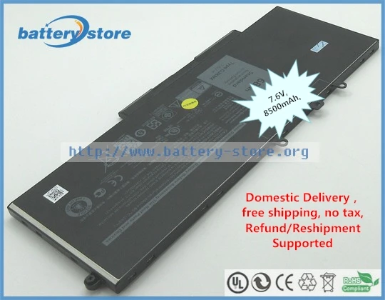 Бесплатная доставка Подлинная батарея GJKNX GD1JP 3DDDG для DELL Latitude 5480 5580 E5480 7 6 В 8500 мАч 68