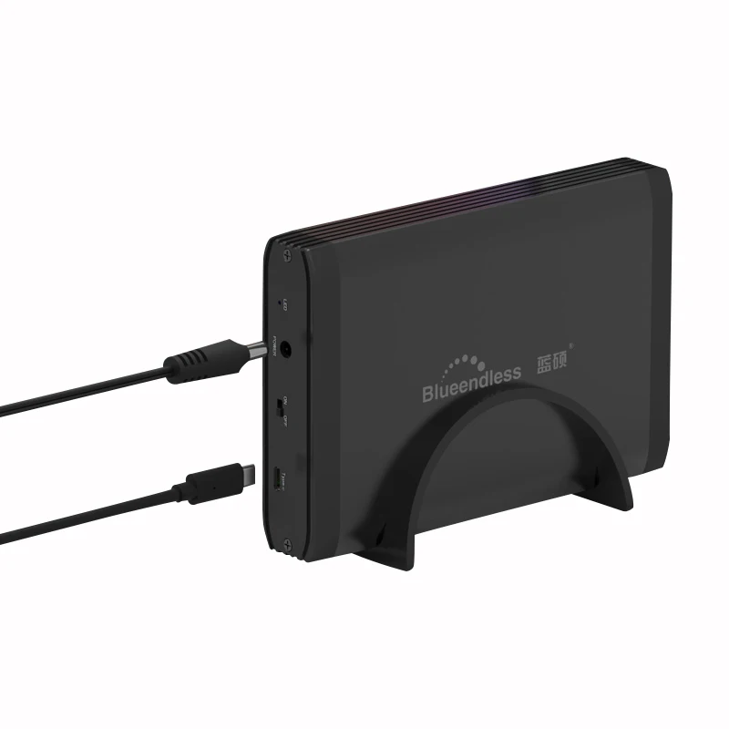 Чехлы для hdd ssd 3 5 дюйма 2 Type C / USB A usb 0 к sata жесткий диск caddy алюминиевый корпус
