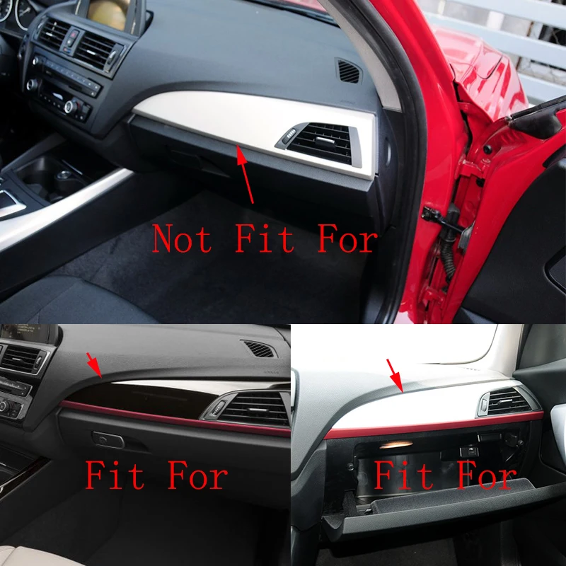 100% углеродное волокно Co pilot Control Dec Cover Trim для BMW 1 Series F20 118i 120i 12 16 & 2 F22 F23 2014 2017|cover for