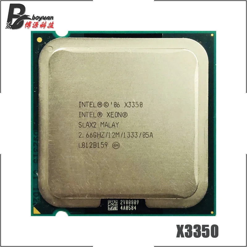 Четырехъядерный процессор Intel Xeon X3350 2 6 ГГц 12 м 95 Вт 1333 LGA 775|cpu processor|intel xeonxeon x3350 |