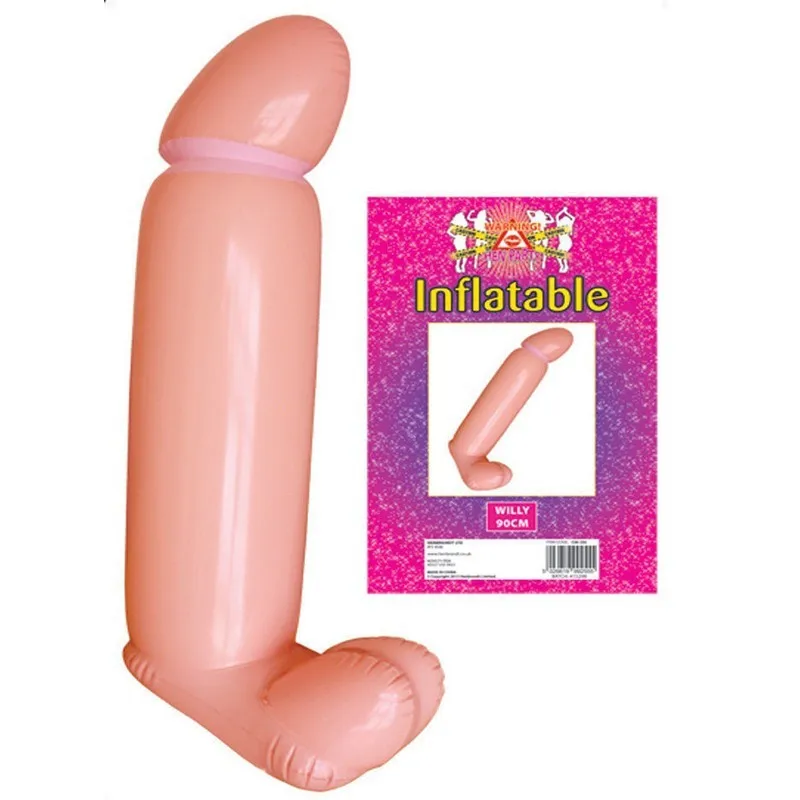 Надувной пенис для девичвечерние 90 см забавные секс товары украшение вечеринки в