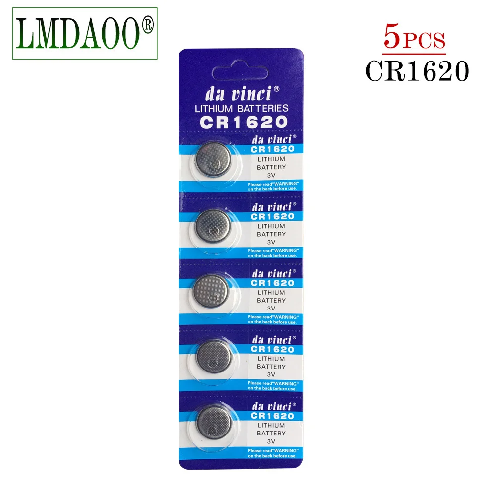 Дешевые 5 шт./лот CR1620 1620 ECR1620 DL1620 280 208 3 в батарейки литиевая батарея для монет часов